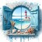 Lighthouse 5D Diamond Painting Kit for Adults – DIY Round Lighthouse Landscape Diamond Art for Beginners, Full Drill Mosaic Craft for Home Wall Decor, 11.8 x 11.8 Inch